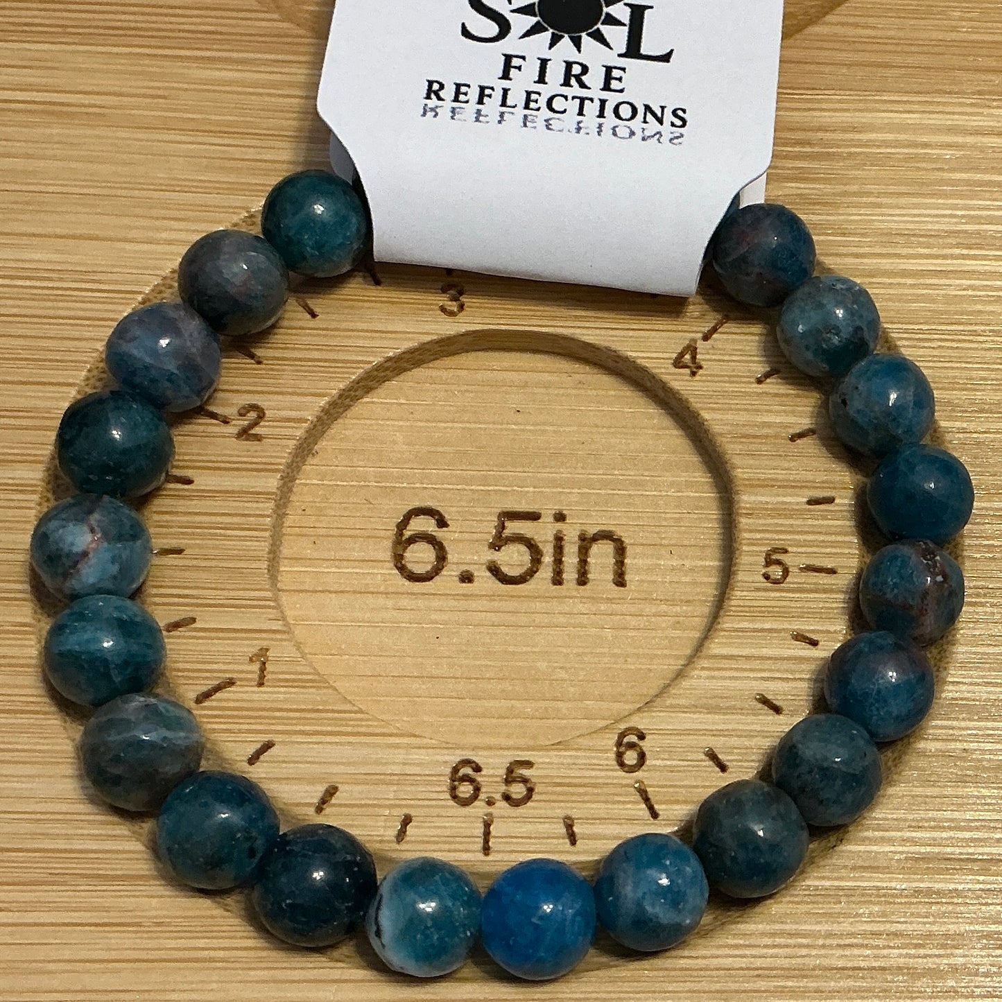Blue Apatite Bracelet