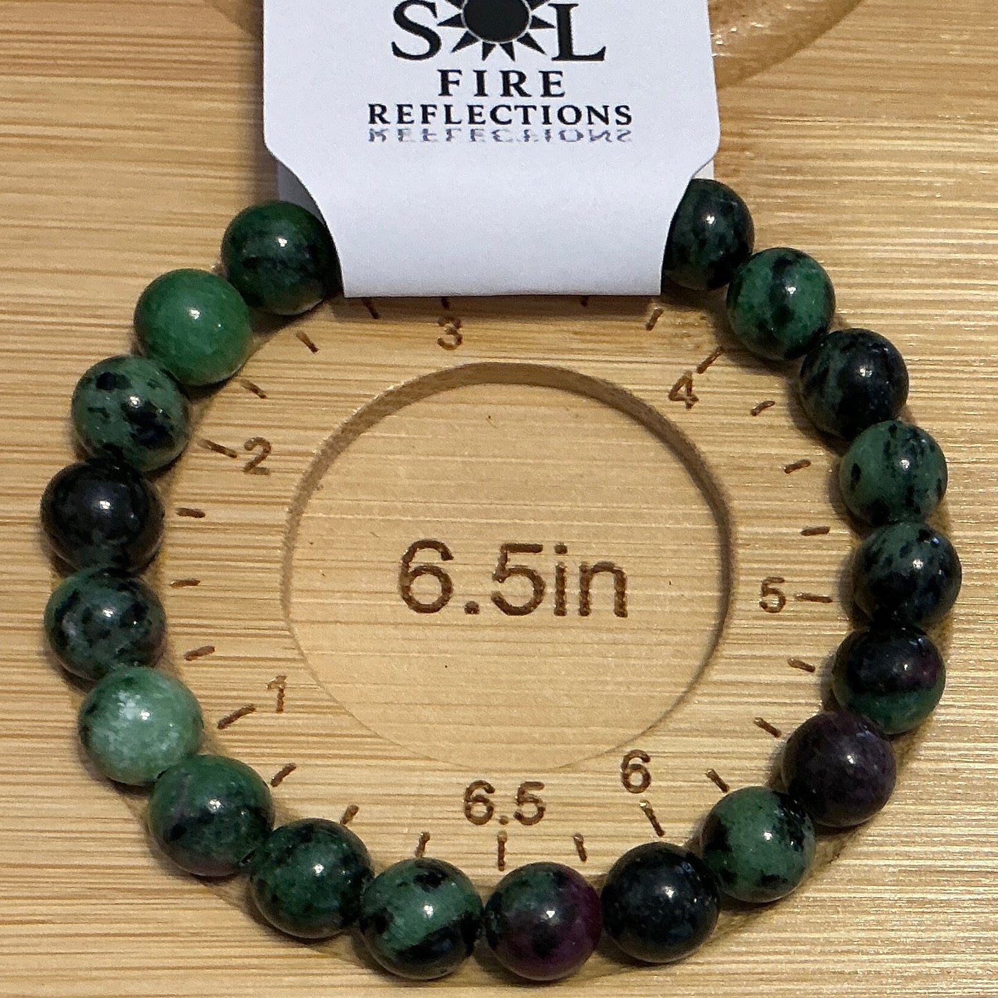 Ruby in Zoisite Bracelet