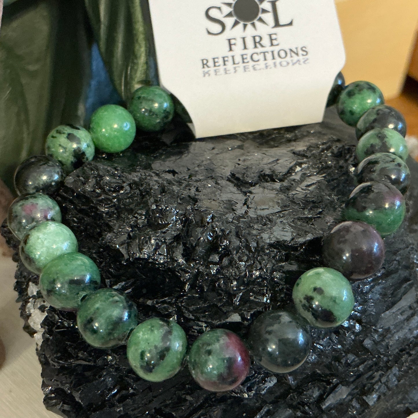 Ruby in Zoisite Bracelet