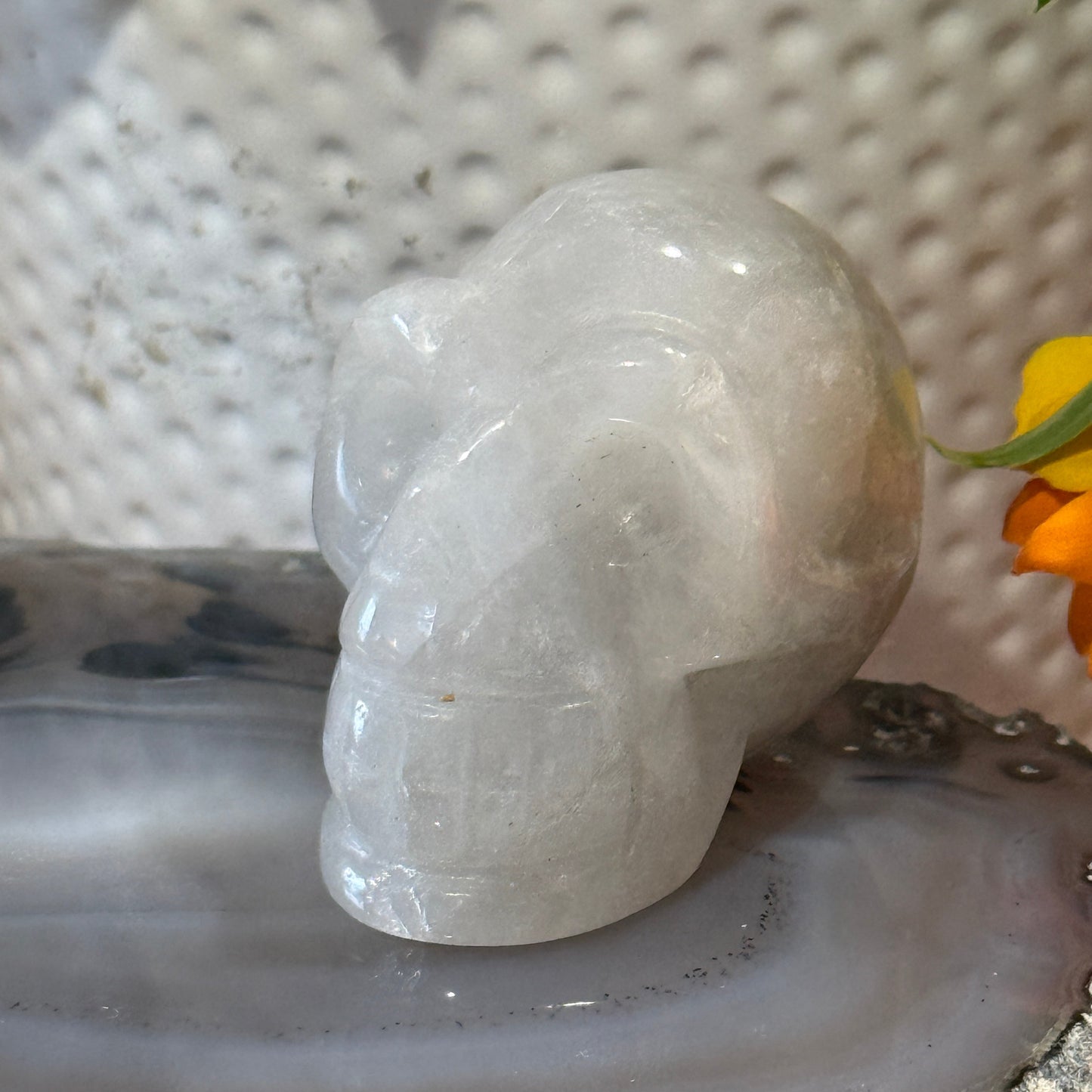 Skull Figurines – Crystal Carvings: Medium