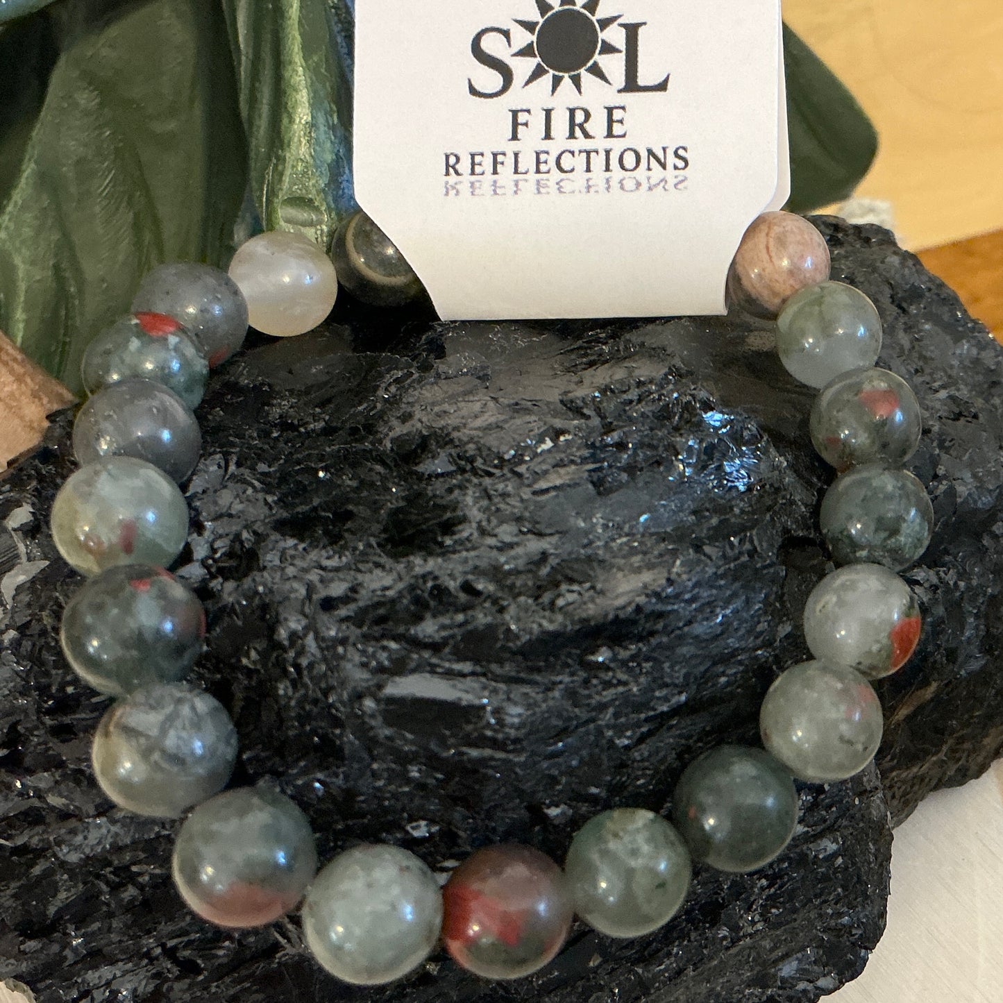African Bloodstone Bracelet