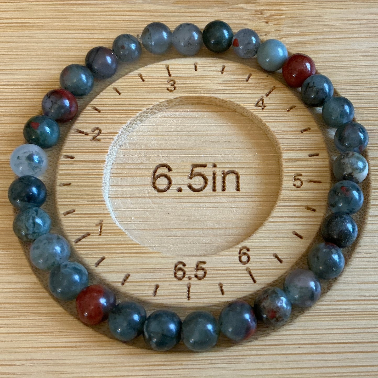 African Bloodstone Bracelet