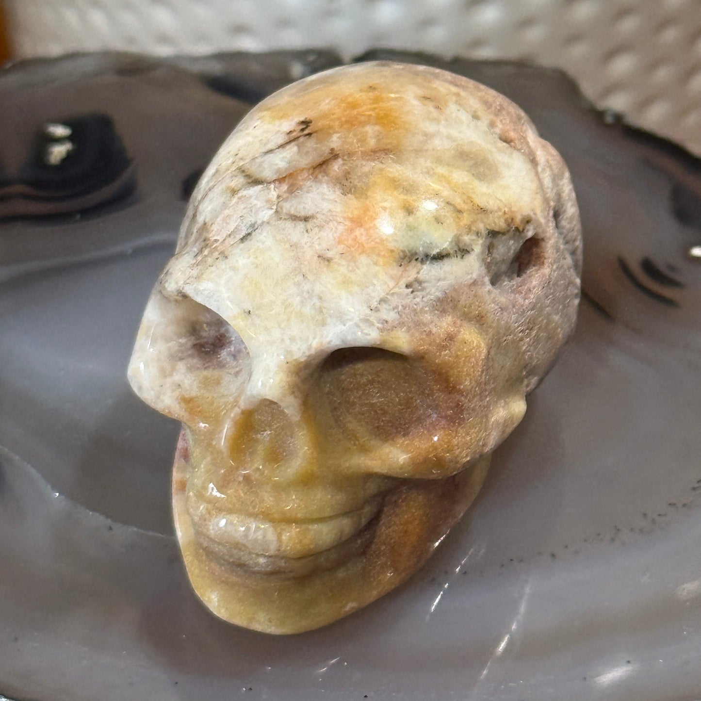 Skull Figurines – Crystal Carvings: Medium