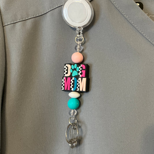 Dog Mom Badge Reel