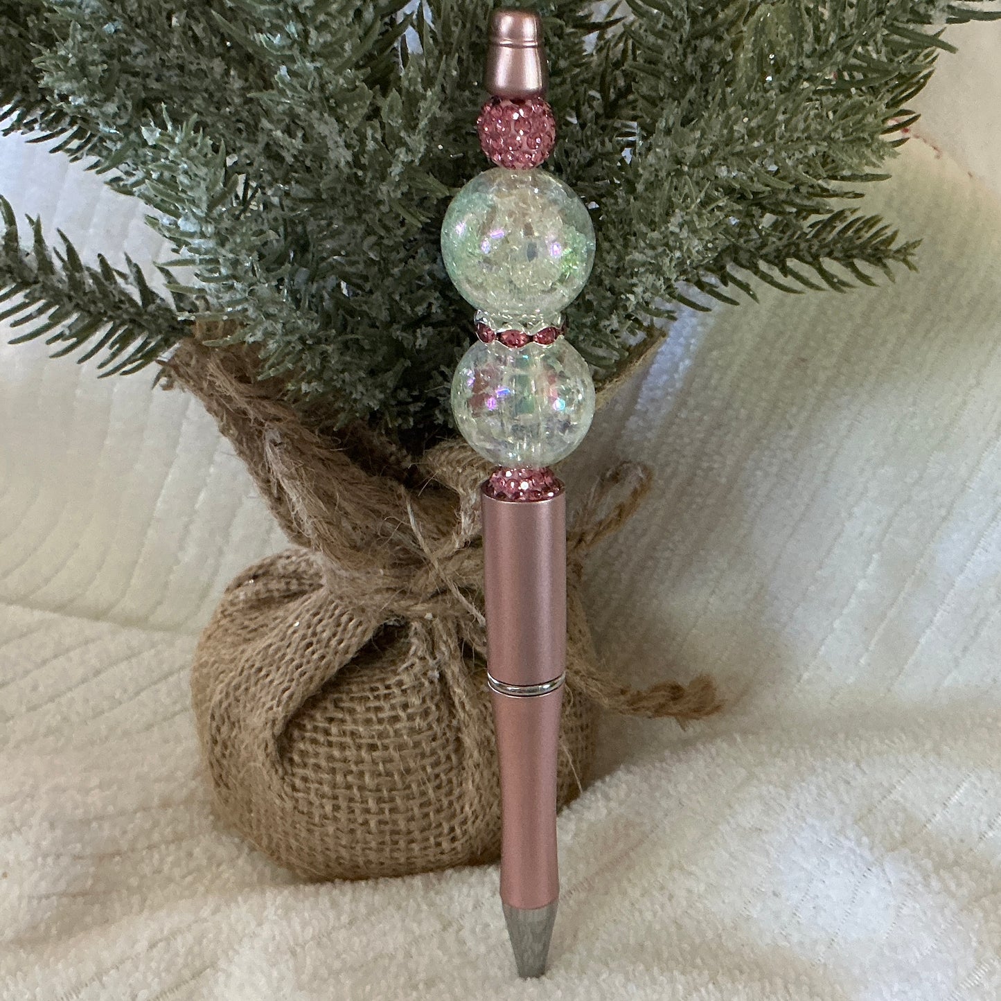 Pen w/Decorative Beads