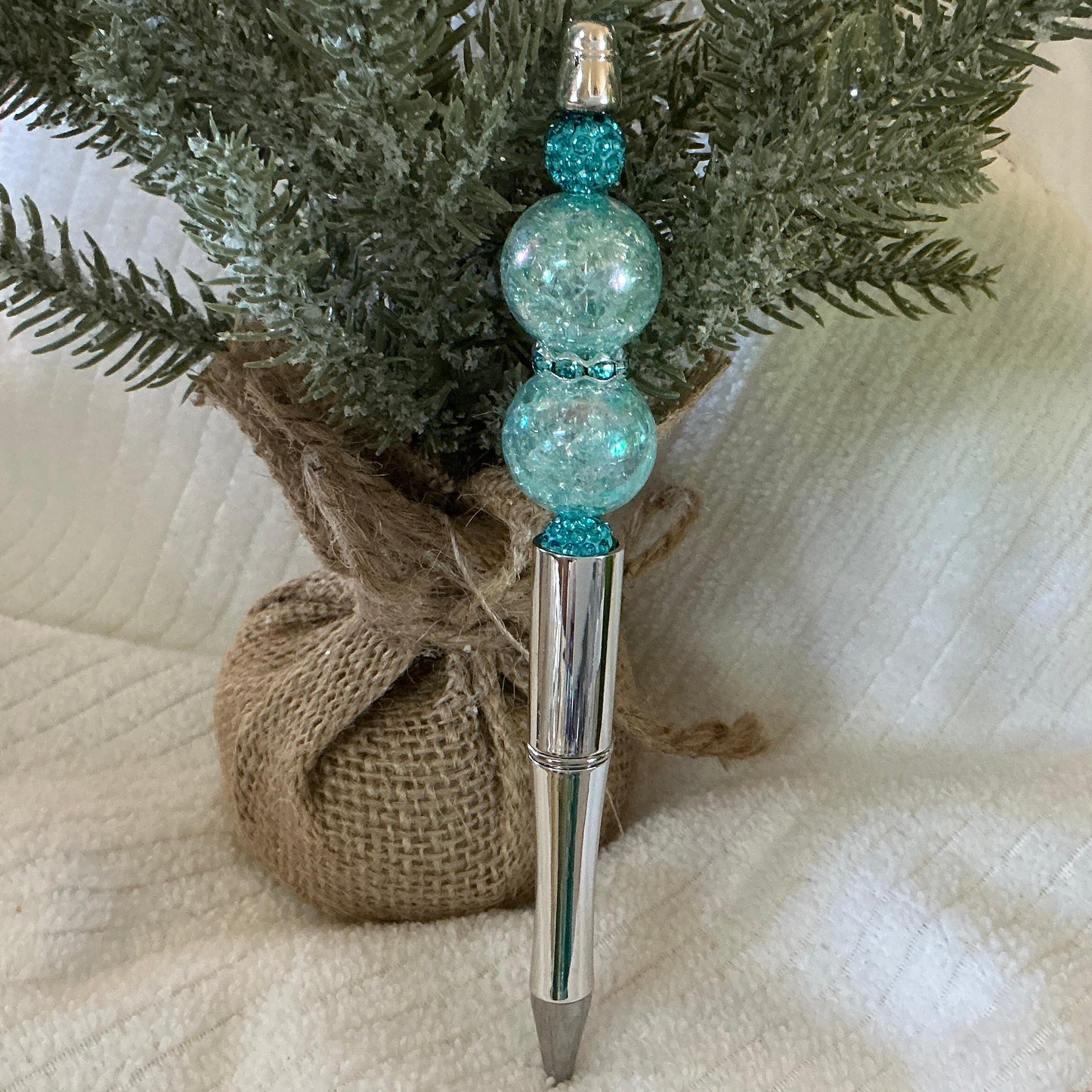 Pen w/Decorative Beads