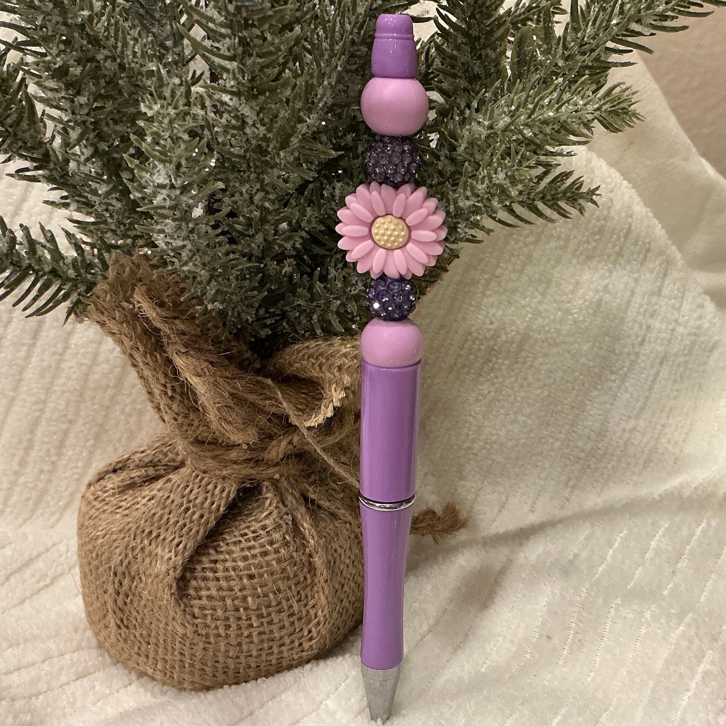 Pen w/Decorative Beads