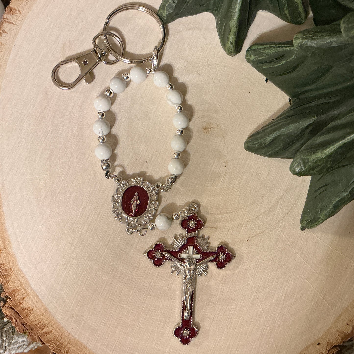 Rosary Key Chain