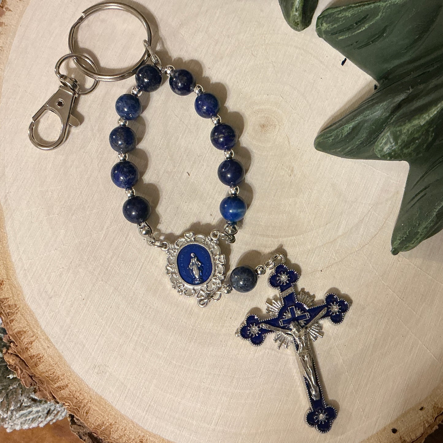 Rosary Key Chain