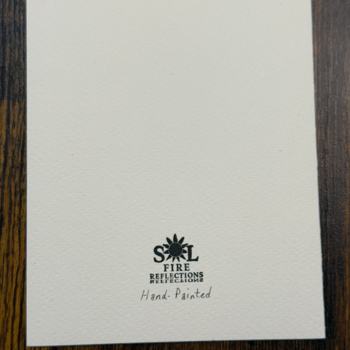 Greeting Card - Hand Painted - Blank Inside