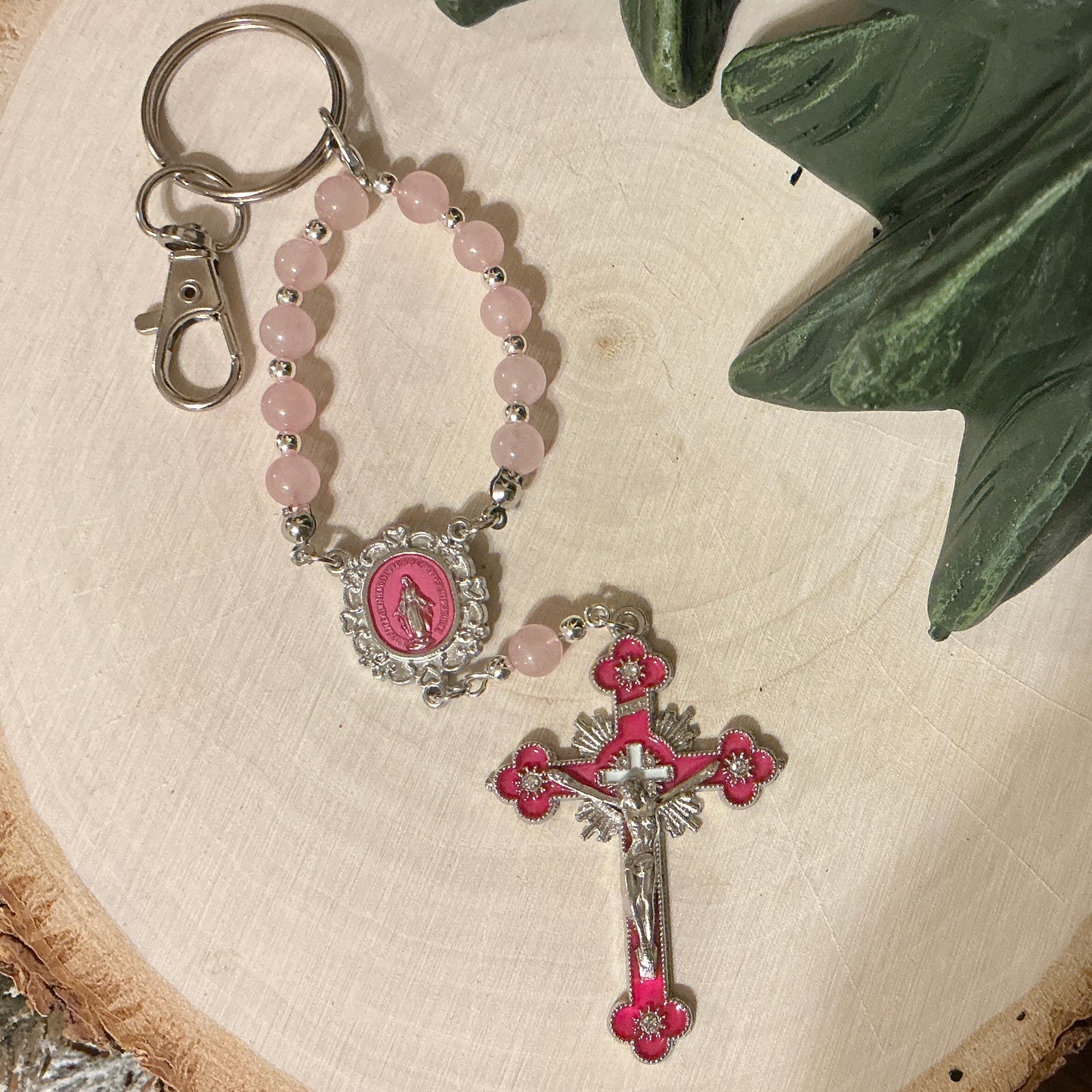 Rosary Key Chain