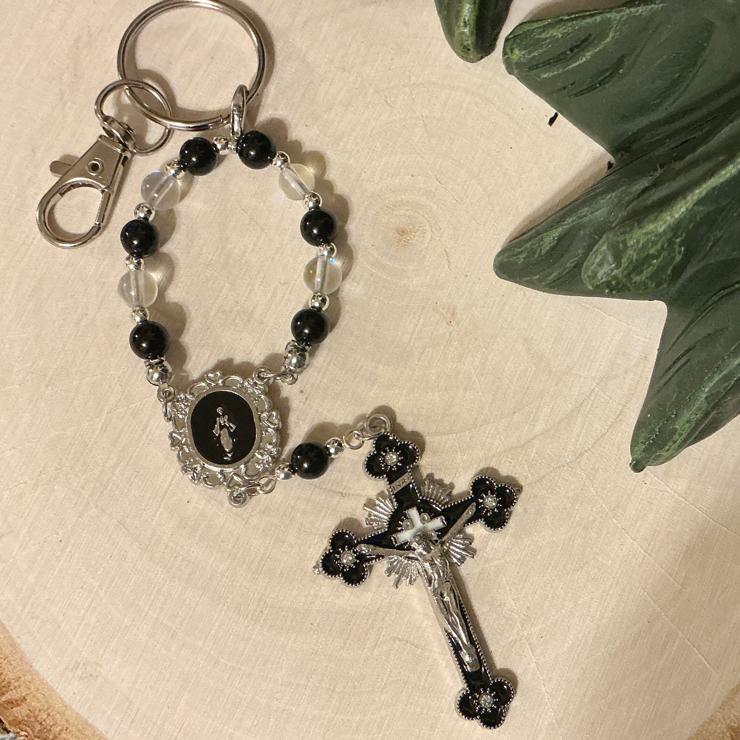 Rosary Key Chain