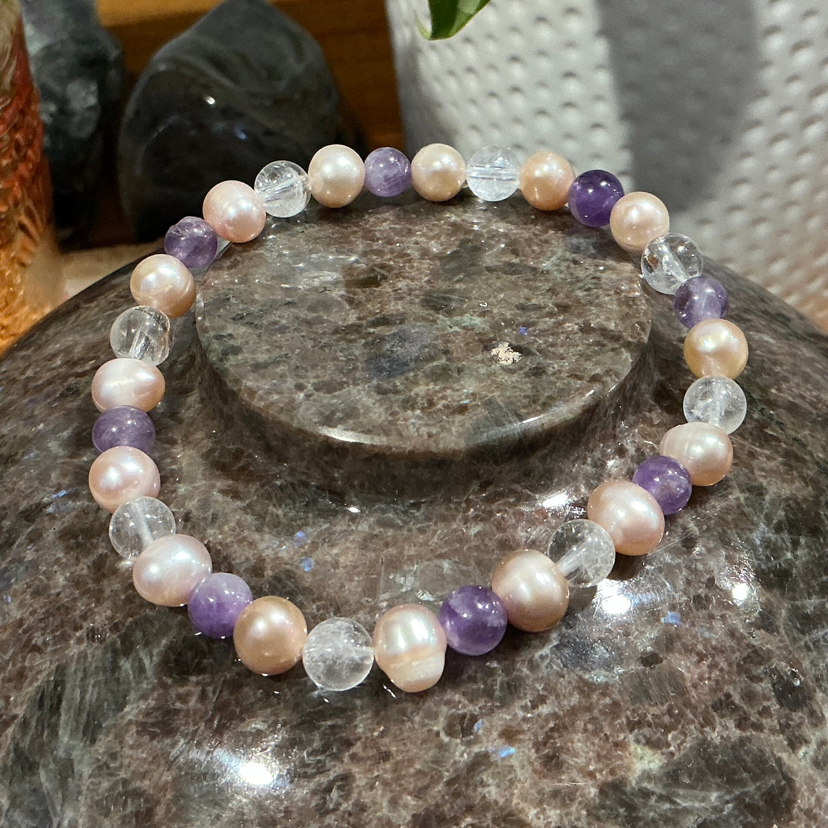 Bracelet - Cultured Pearl & Gemstone
