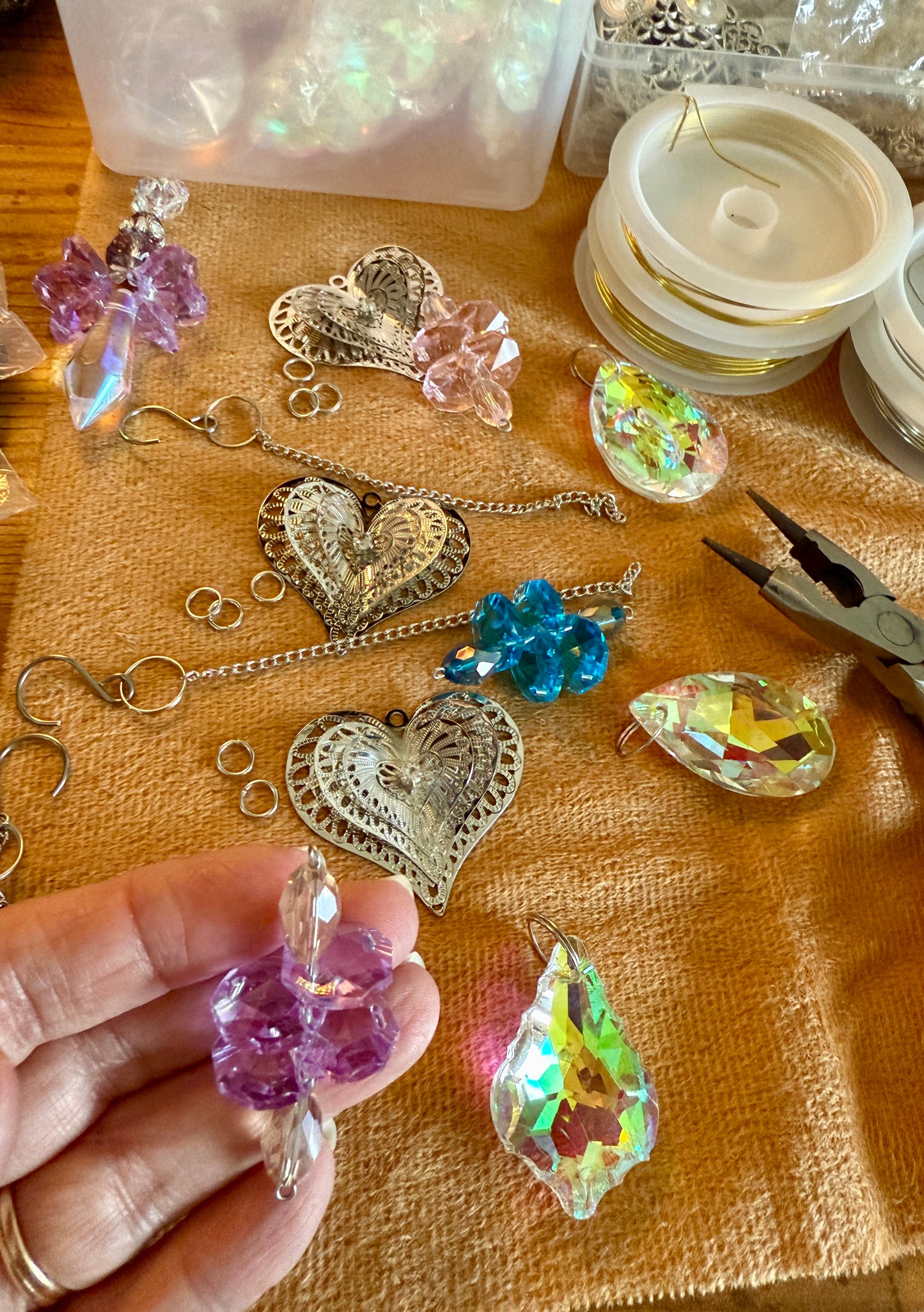 Sun Catchers - Variety of styles in Silver