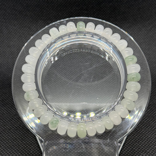 White Jade 8mm Bracelet