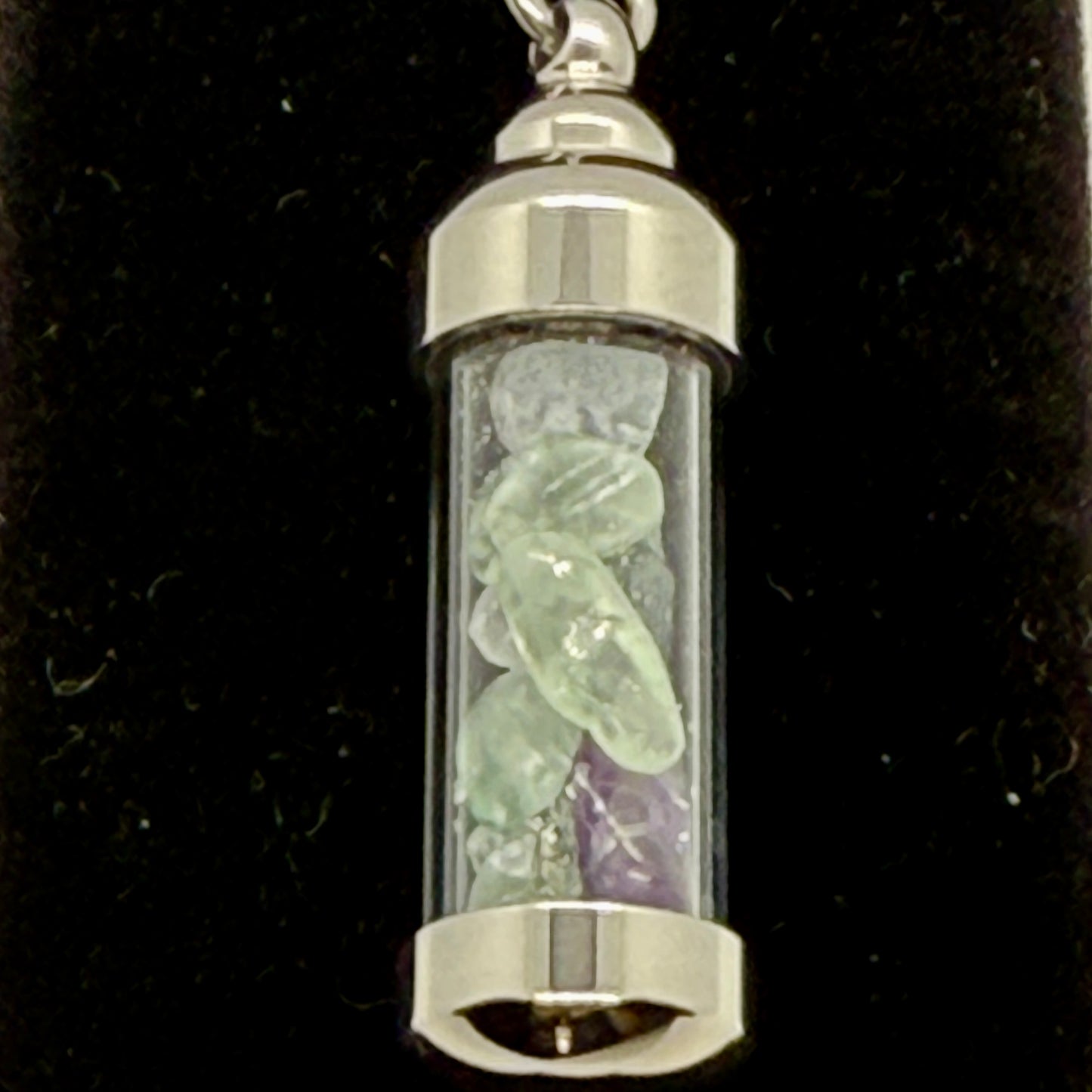 Fluorite filled Pendant