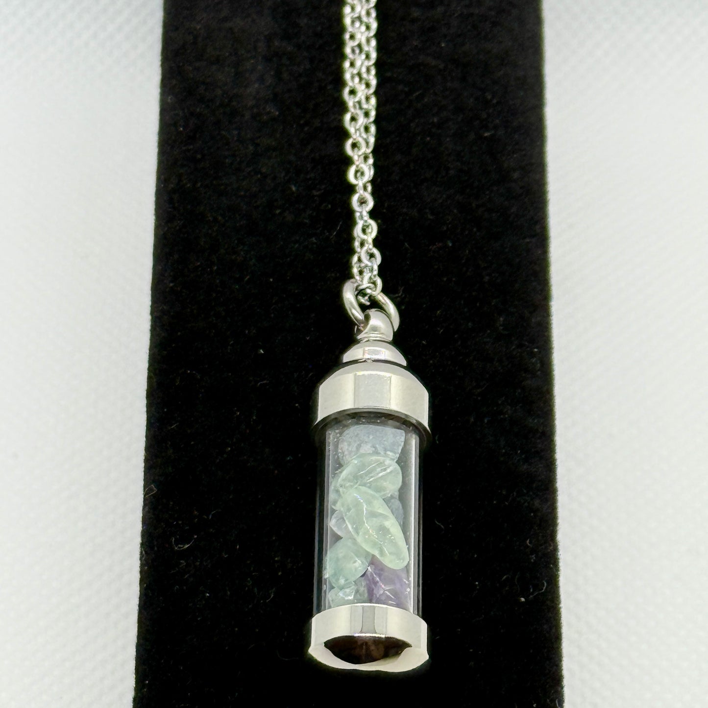Fluorite filled Pendant