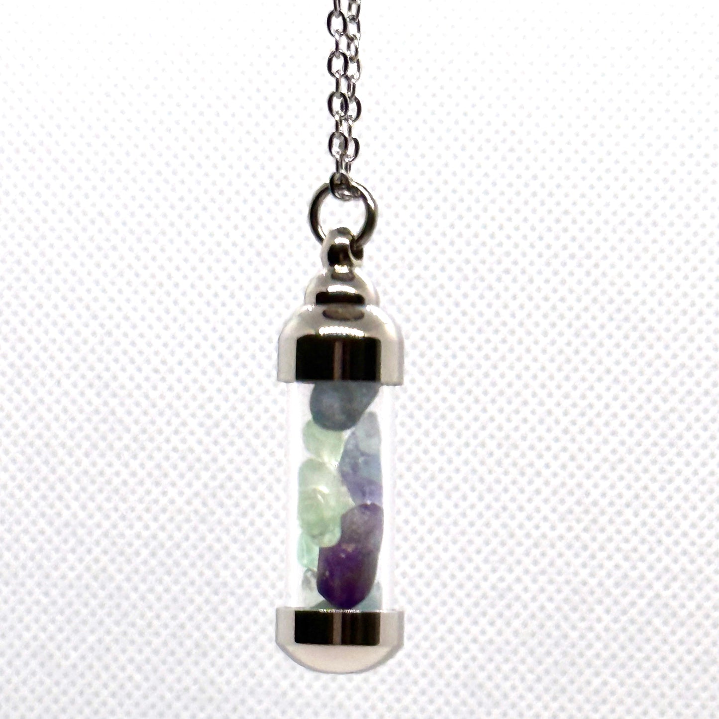 Fluorite filled Pendant