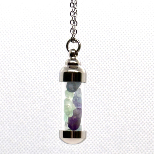 Fluorite filled Pendant