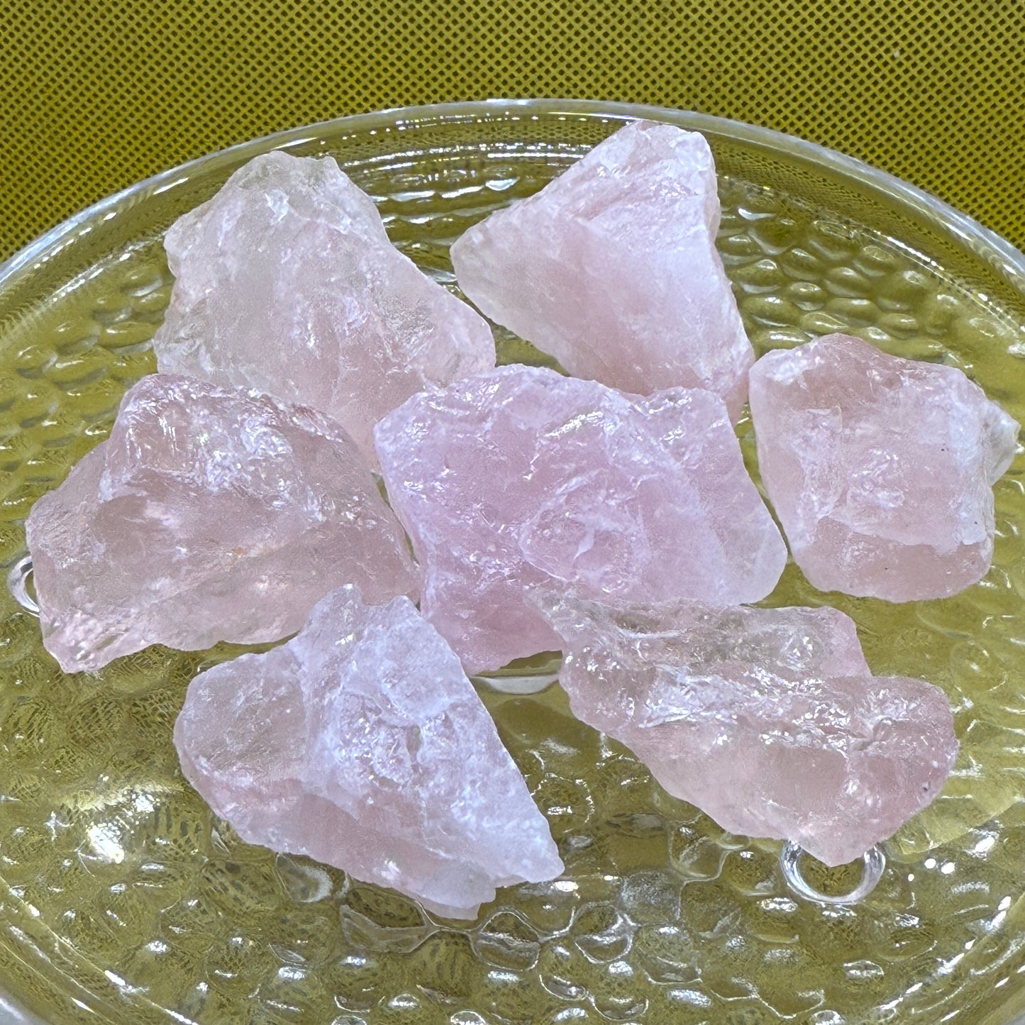 Rose Quartz Raw Pieces