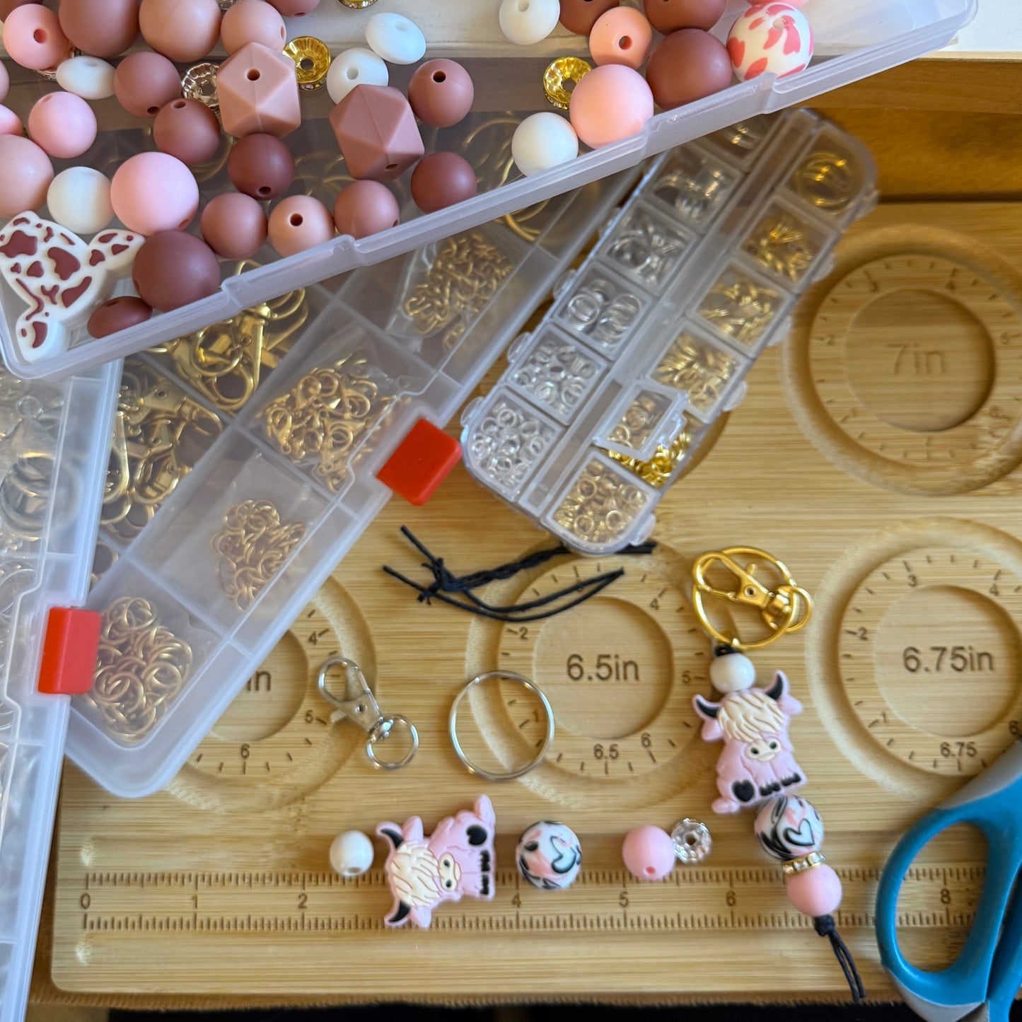 Highland Cow Keychain/Bag Charm