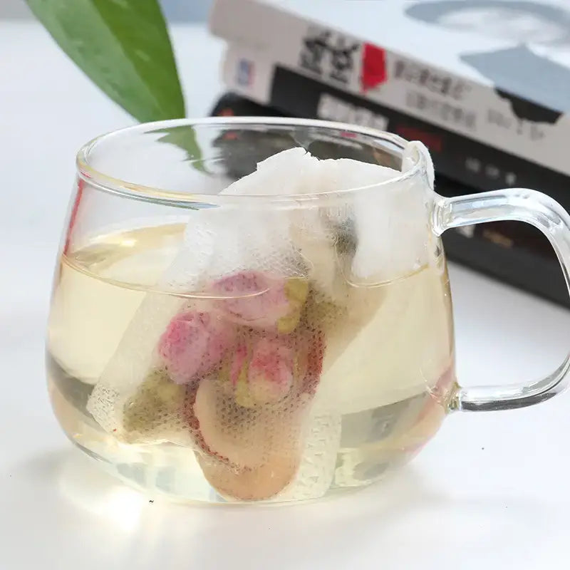 Disposable Fabric Drawstring Tea Bags - 2"x2.76": 20 Bags