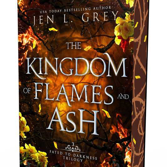 Kingdom of Flames and Ash by Jen L. Grey: Paperback; 352 pages / English