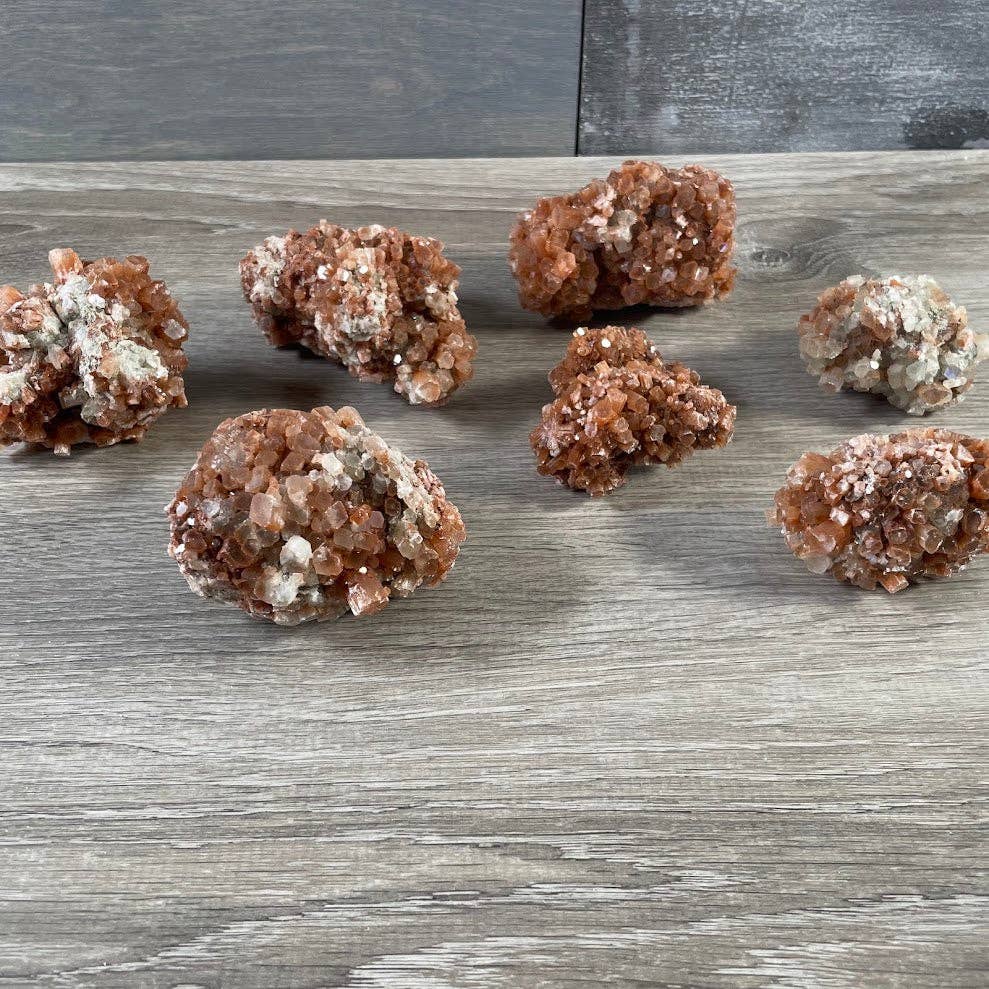 Aragonite Cluster – Raw Natural Aragonite Crystal Specimen for Grounding: Medium