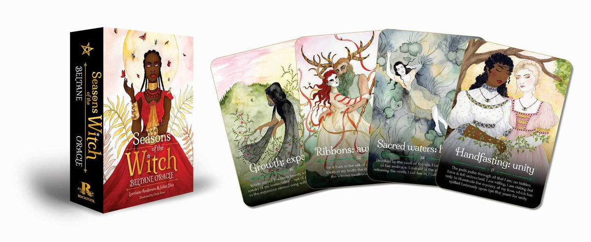 Seasons of the Witch: Beltane Oracle by Lorriane  Anderson: Flashcards; 144 pages / English