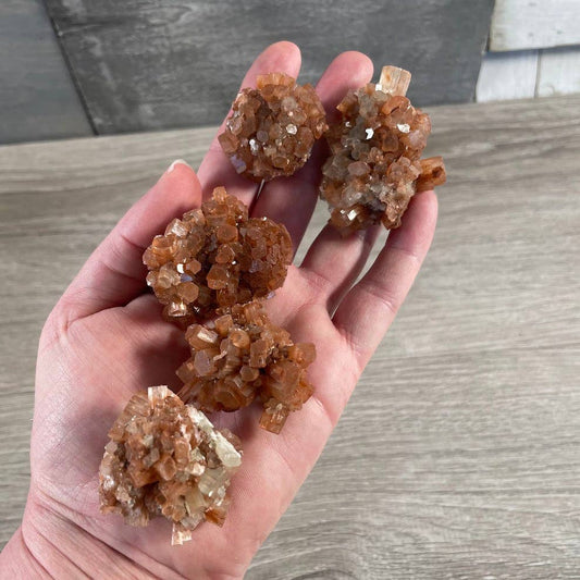 Aragonite Cluster – Raw Natural Aragonite Crystal Specimen for Grounding: Medium